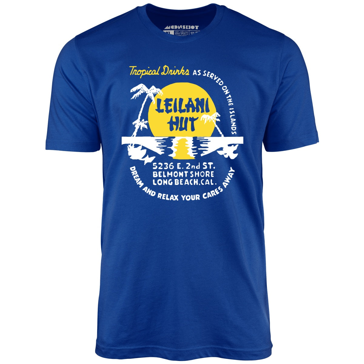 Leilani Hut - Long Beach, CA - Vintage Tiki Bar - Unisex T-Shirt