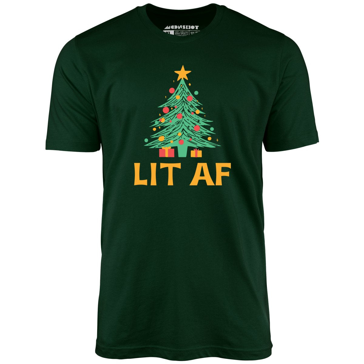 Lit AF Christmas - Unisex T-Shirt