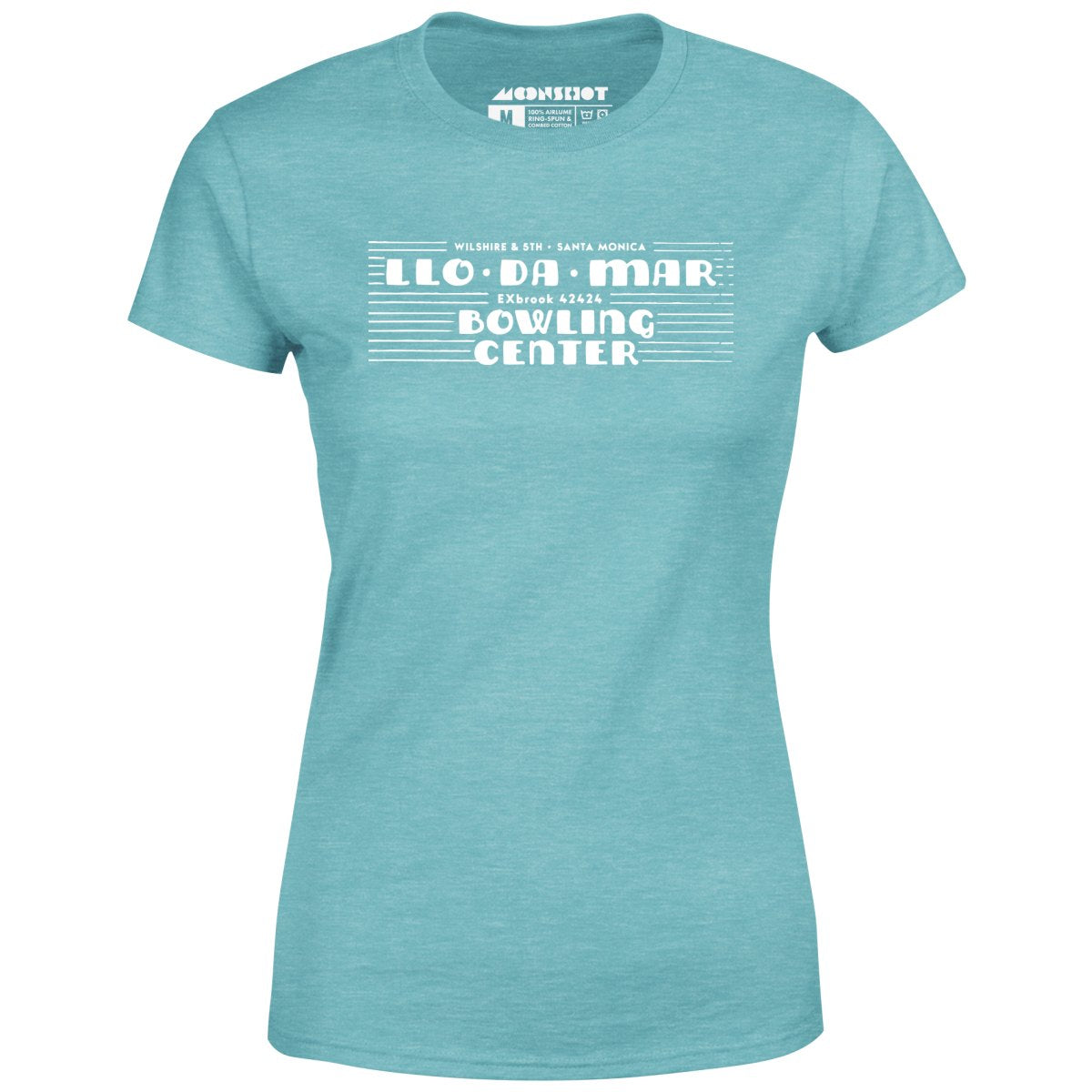 Llo-Da-Mar - Santa Monica, CA - Vintage Bowling Alley - Women's T-Shirt