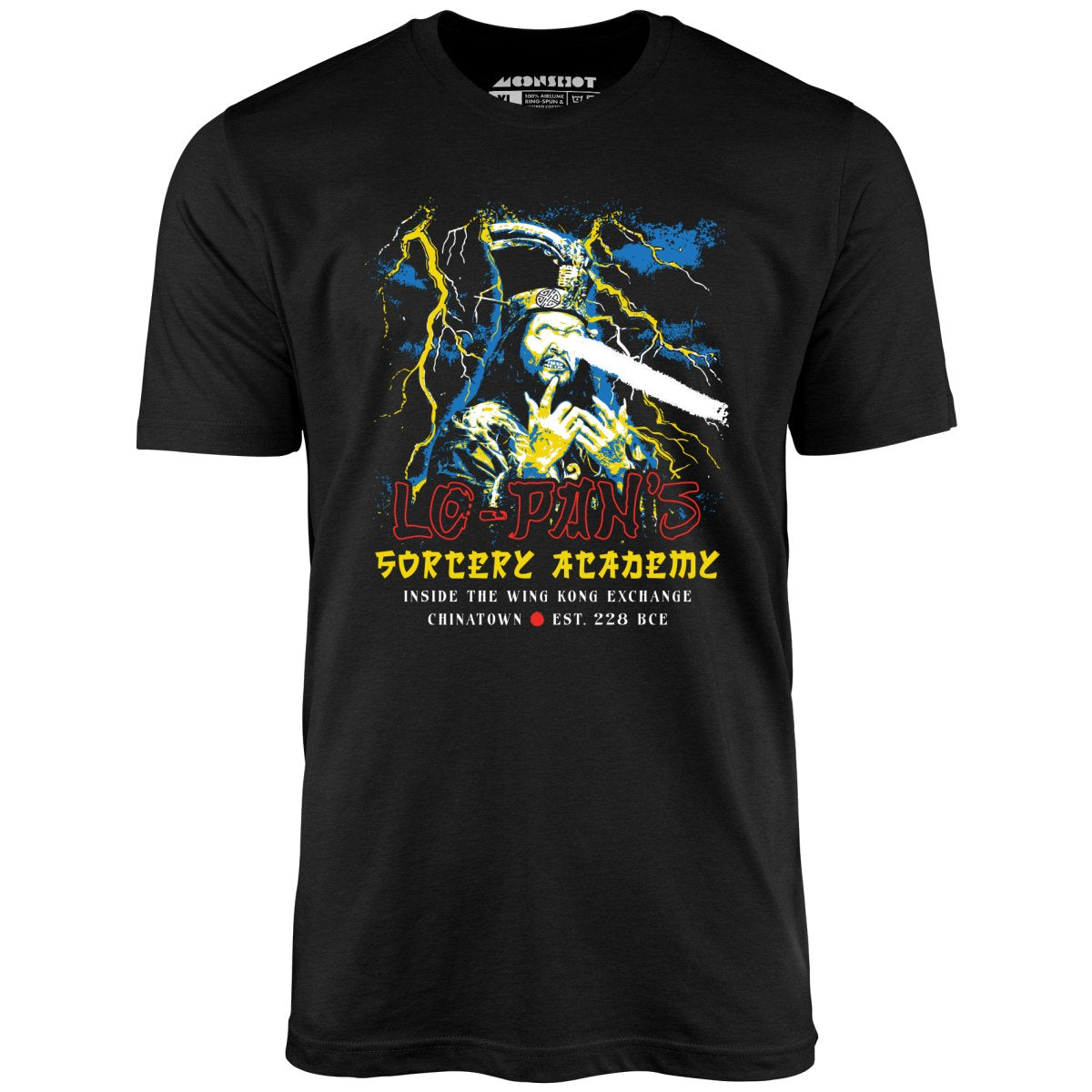 Lo Pan S Sorcery Academy Unisex T Shirt M00nshot Lo Pan S Sorcery Academy Unisex T Shirt M00nshot