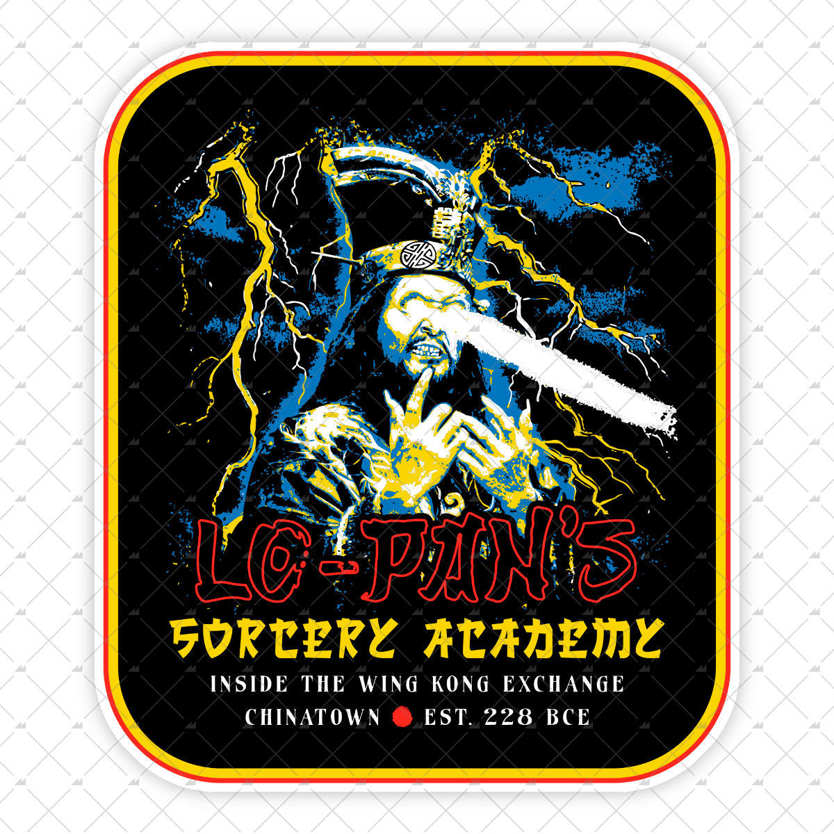 Lo Pan's Sorcery Academy - Sticker