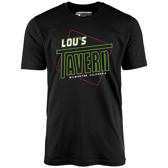 Lou's Tavern - Black - Unisex T-Shirt
