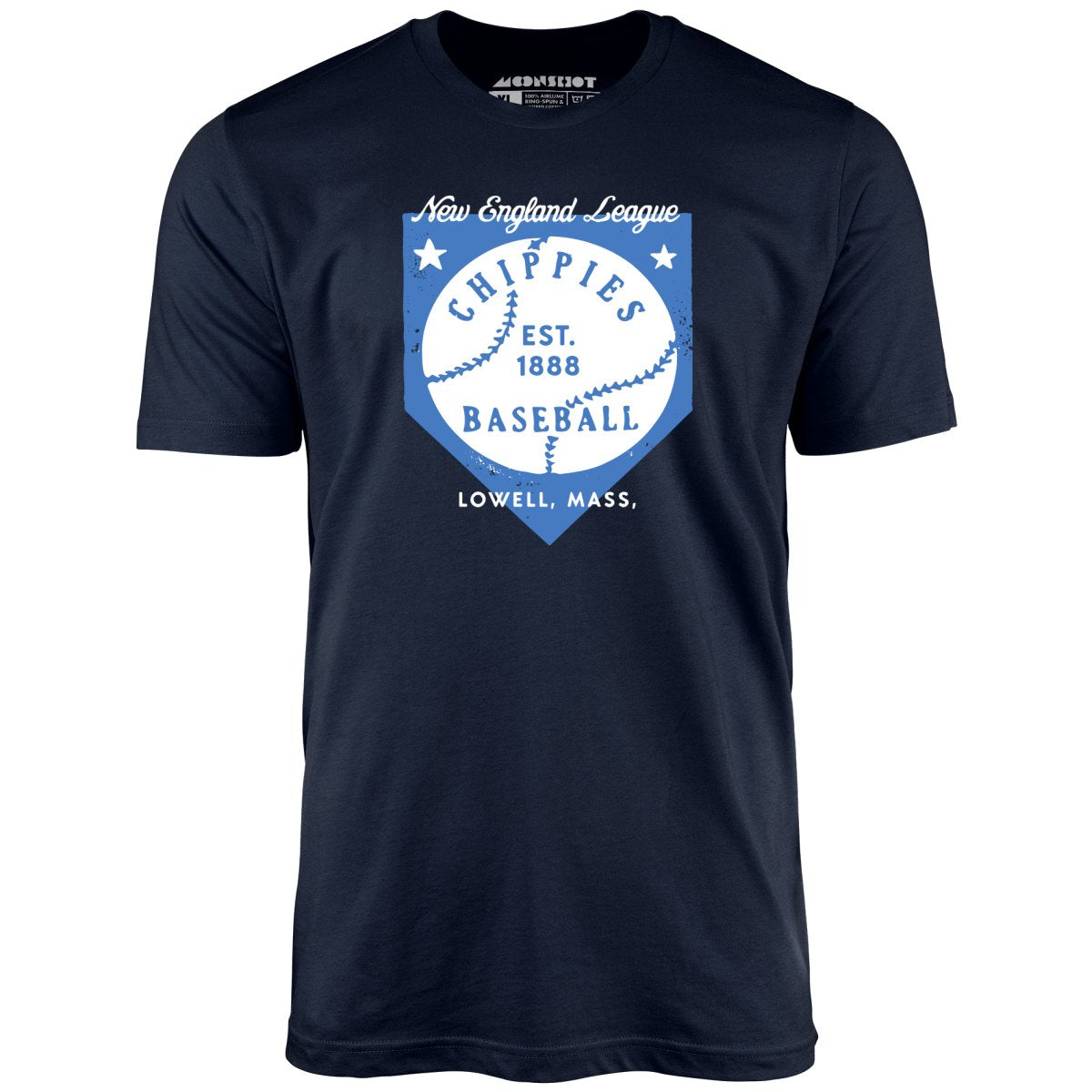 Lowell Chippies - Massachusetts - Vintage Defunct Baseball Teams - Unisex T-Shirt