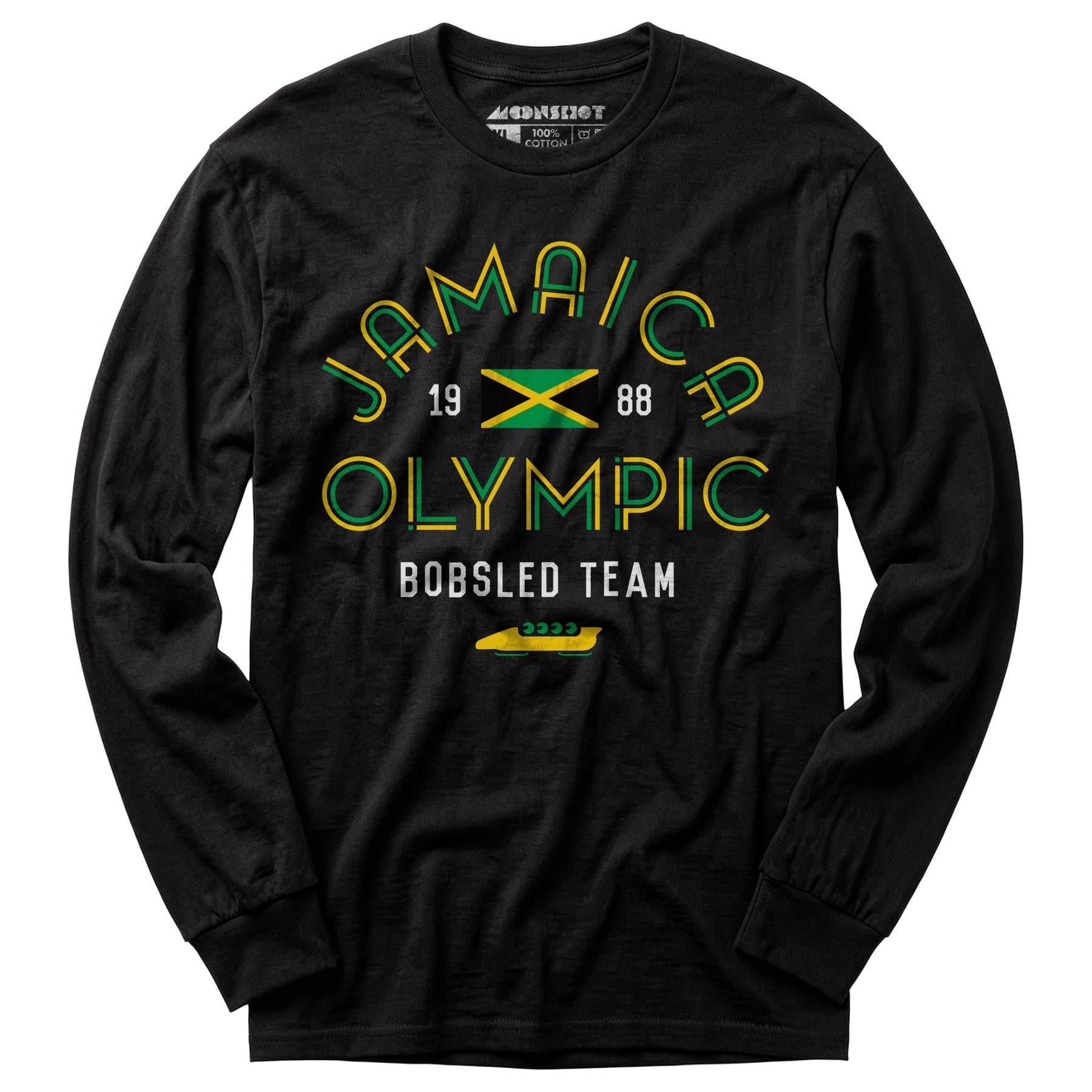 1988 Jamaica Olympic Bobsled Team - Long Sleeve T-Shirt