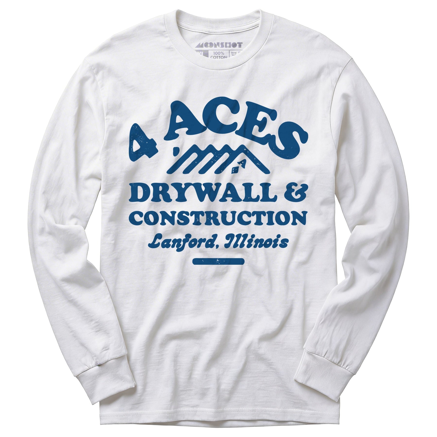 4 Aces Construction - Long Sleeve T-Shirt