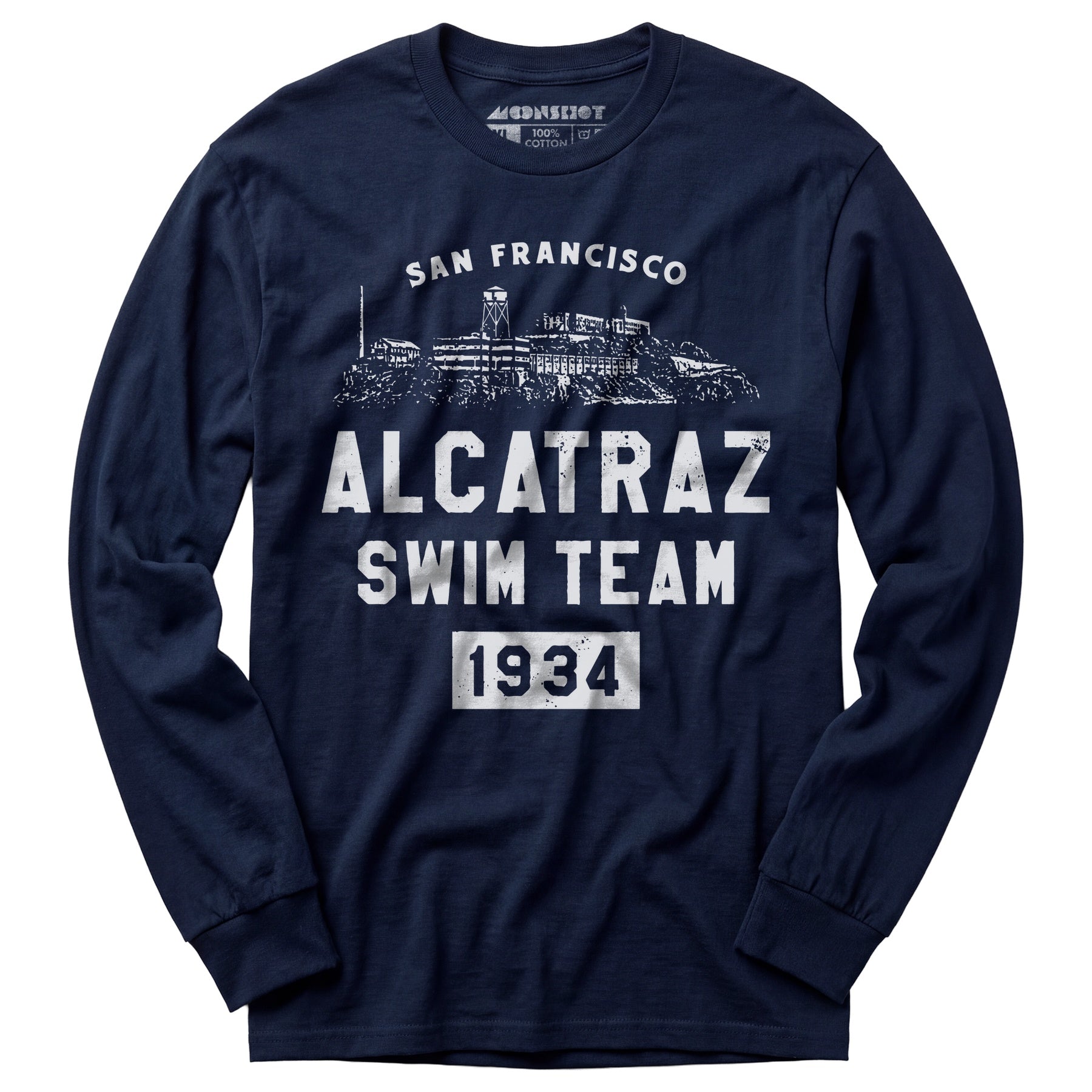 Alcatraz Swim Team - Long Sleeve T-Shirt