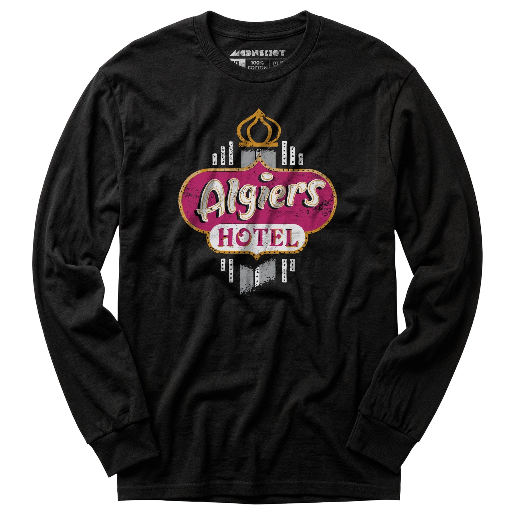 Algiers Hotel - Vintage Las Vegas - Long Sleeve T-Shirt