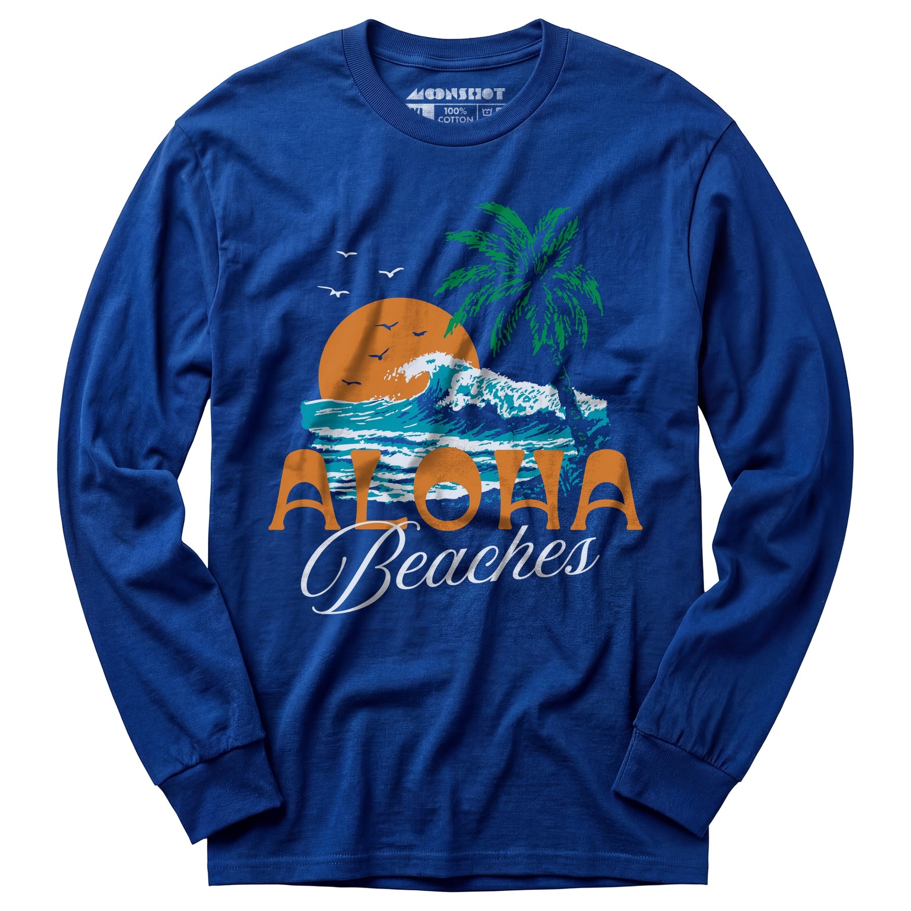 Aloha Beaches v2 - Long Sleeve T-Shirt