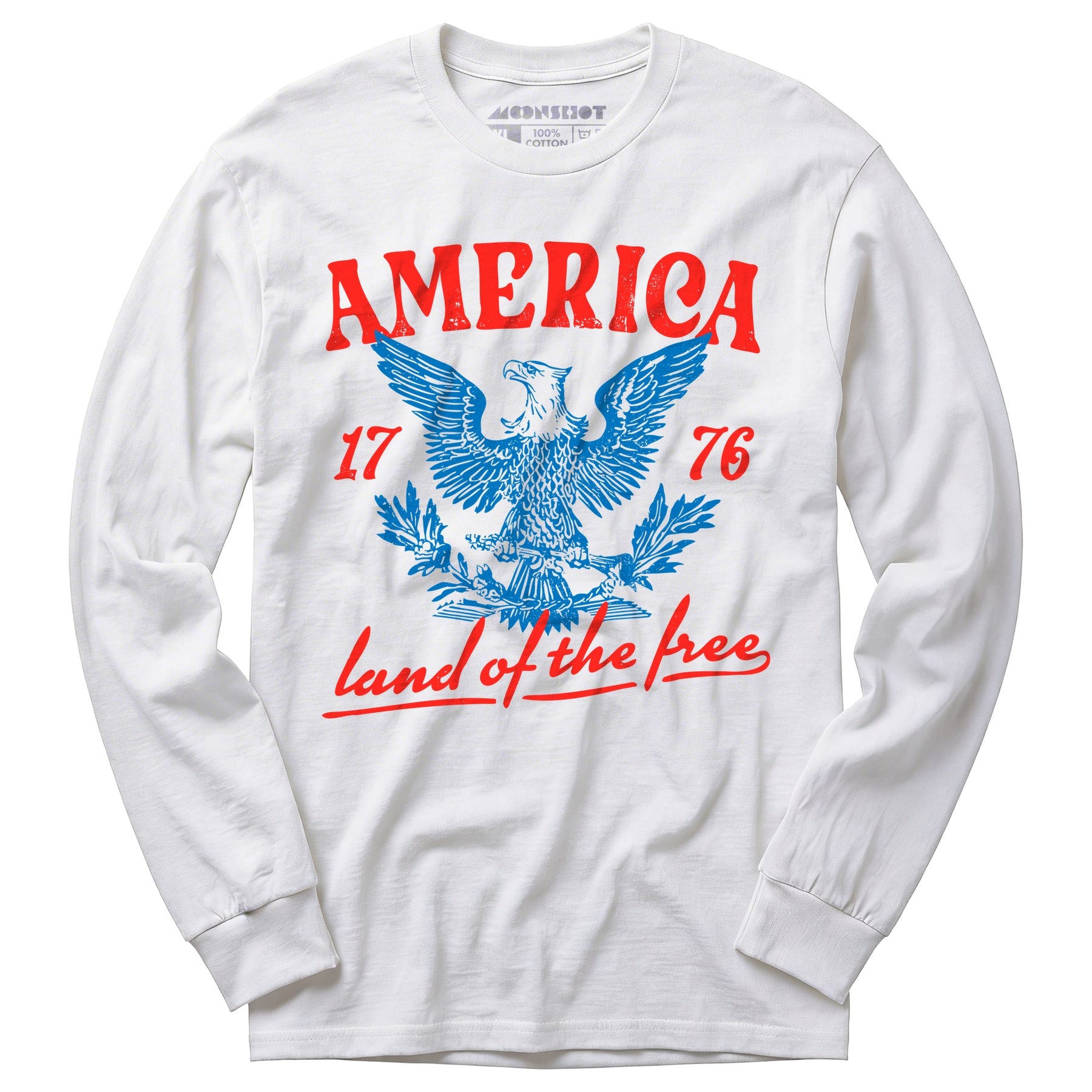 America Land of The Free - Long Sleeve T-Shirt
