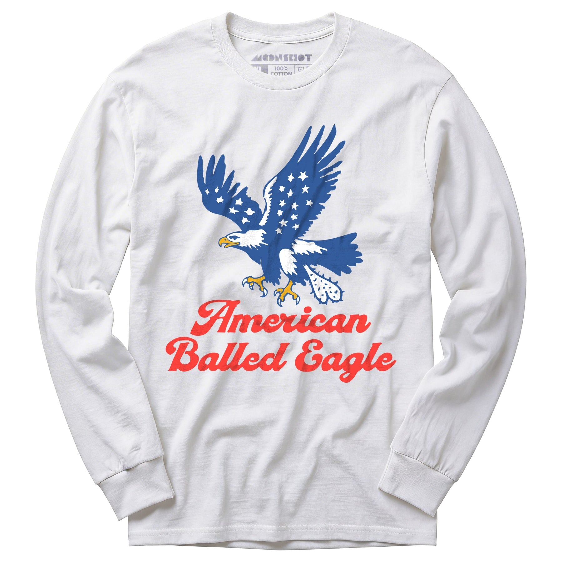 American Balled Eagle - Long Sleeve T-Shirt