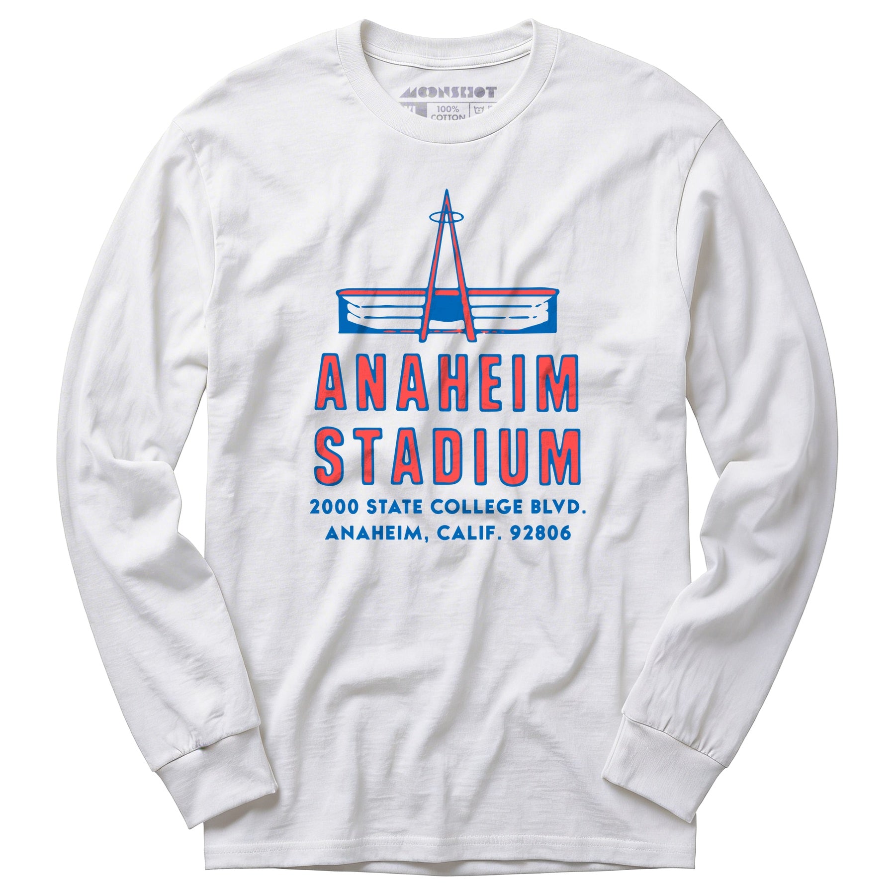 Anaheim Stadium Retro - Long Sleeve T-Shirt