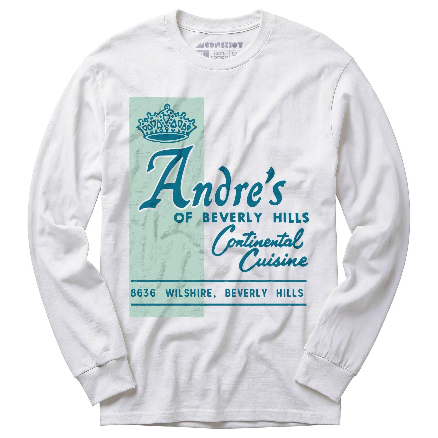 Andre's - Beverly Hills, CA - Vintage Restaurant - Long Sleeve T-Shirt