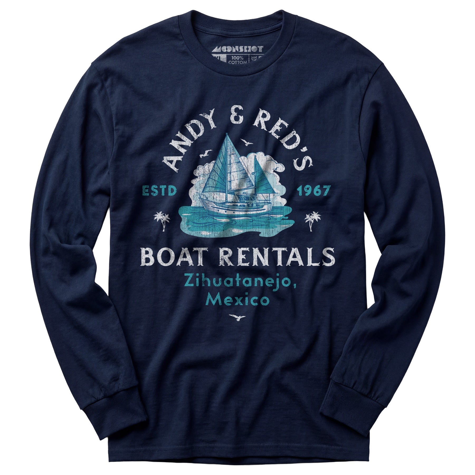 Andy & Red's Boat Rentals - Long Sleeve T-Shirt