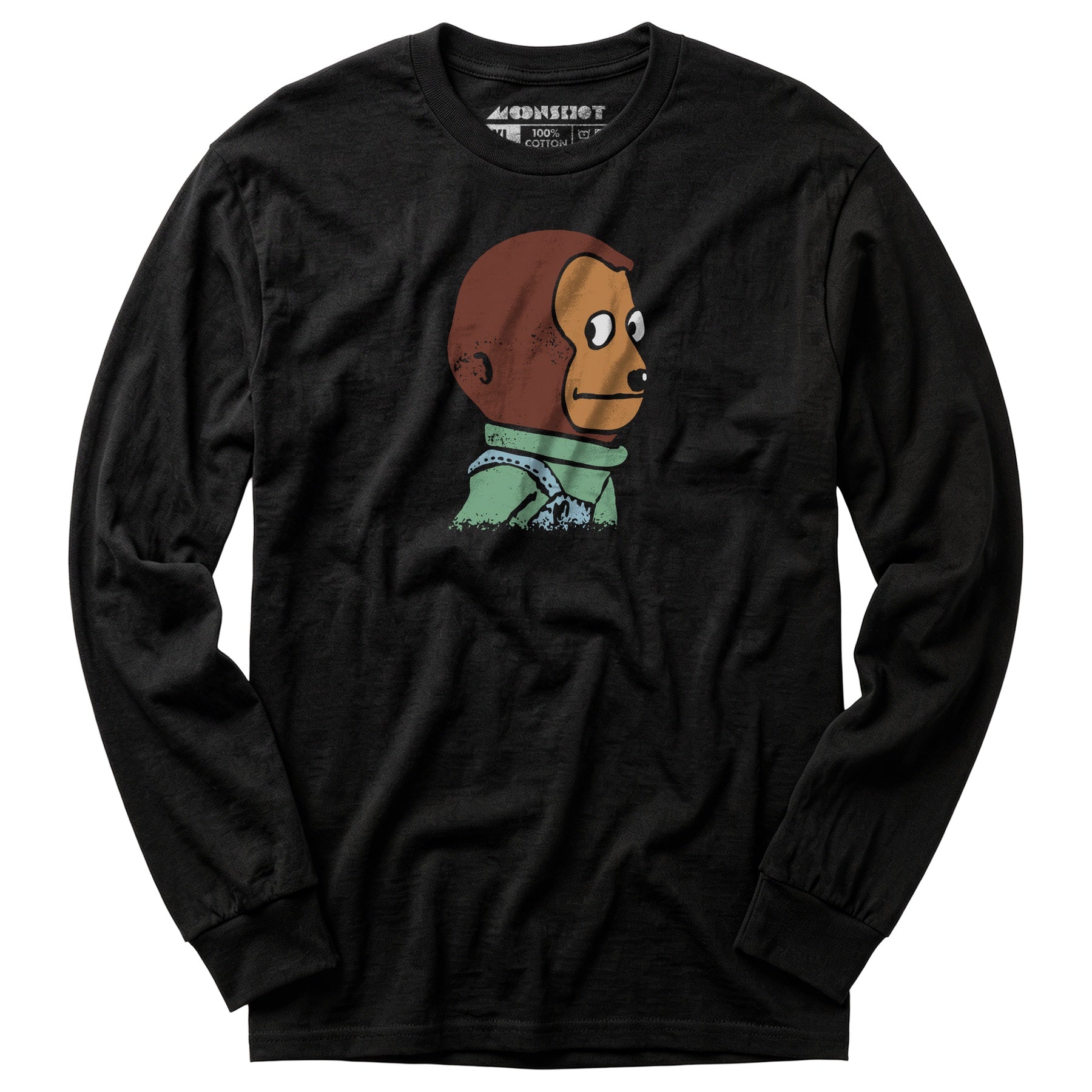 Awkward Look Monkey Meme - Long Sleeve T-Shirt