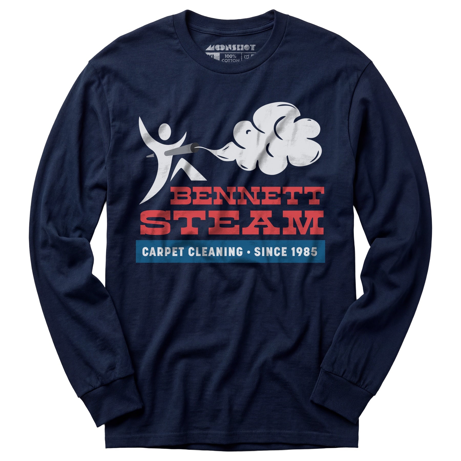 Bennett Steam Carpet Cleaning - Commando - Long Sleeve T-Shirt