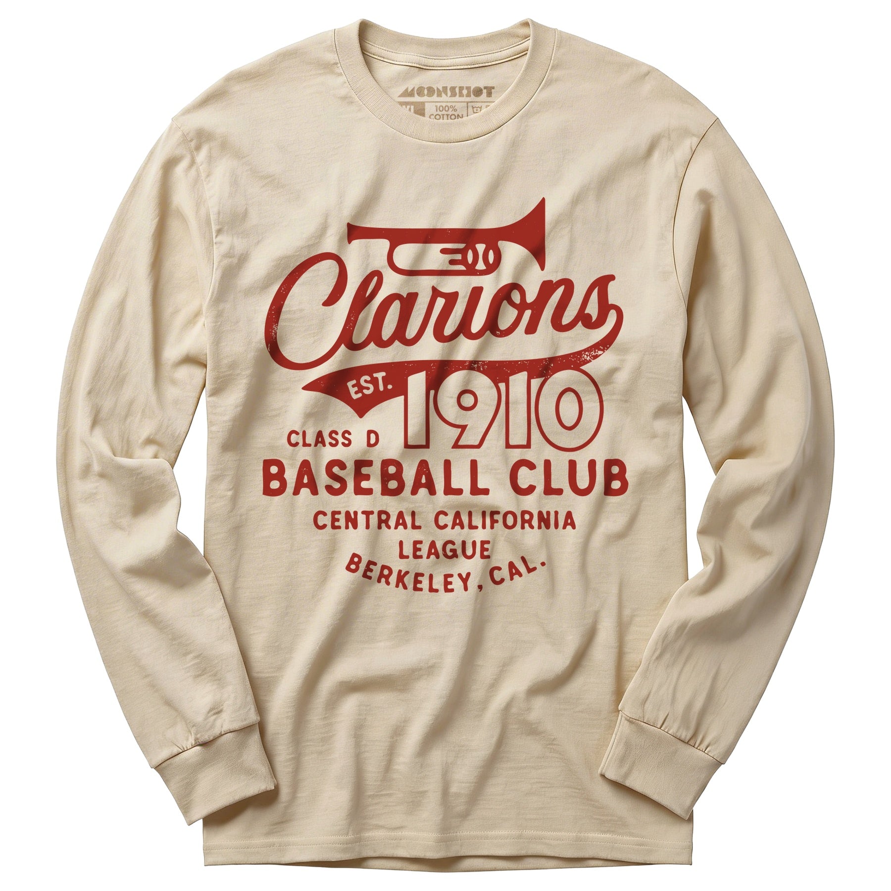 Berkeley Clarions - California - Vintage Defunct Baseball Teams - Long Sleeve T-Shirt