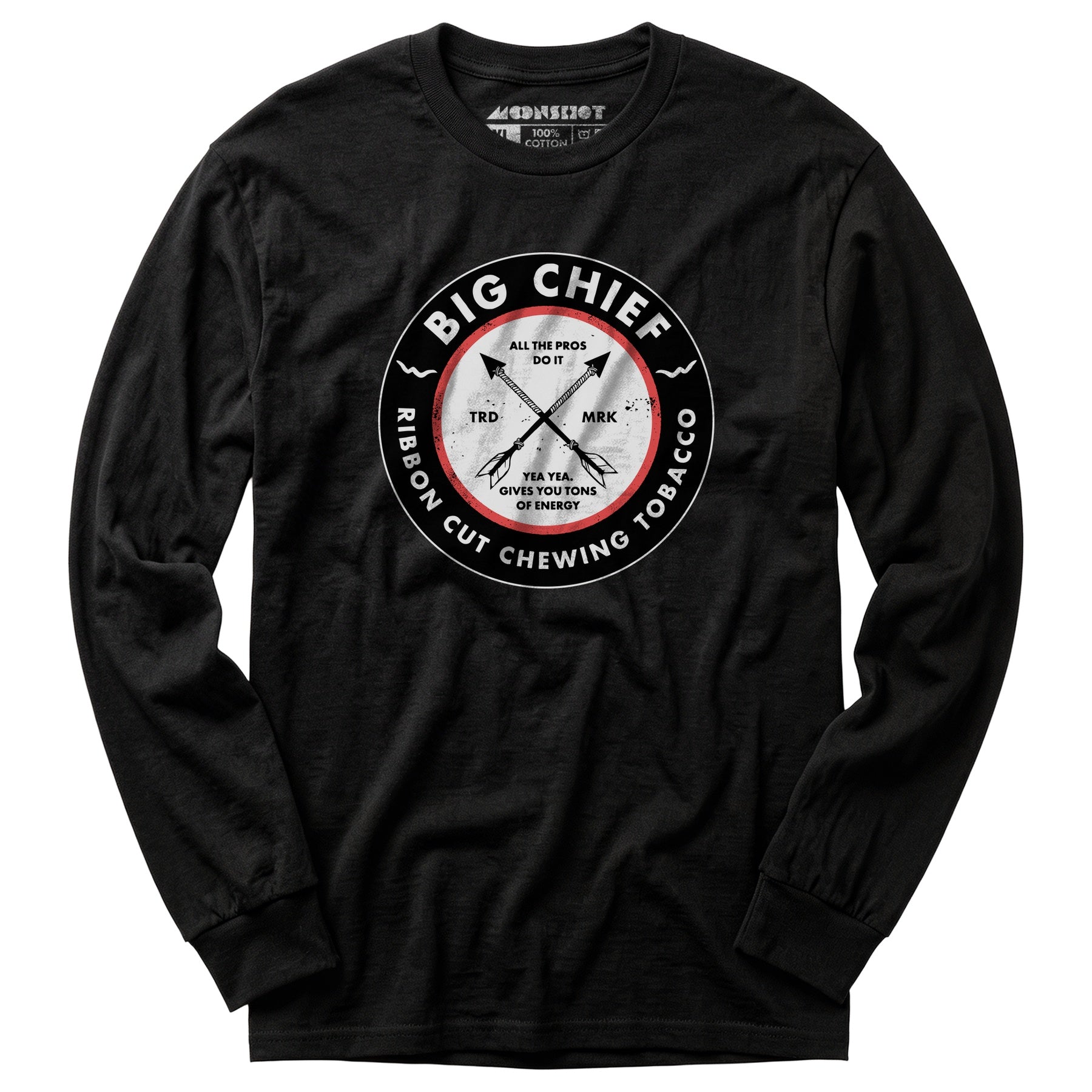 Big Chief - Yea Yea Gives You Tons of Energy - Long Sleeve T-Shirt