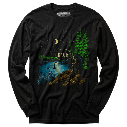 Bigfoot Bruh - Long Sleeve T-Shirt