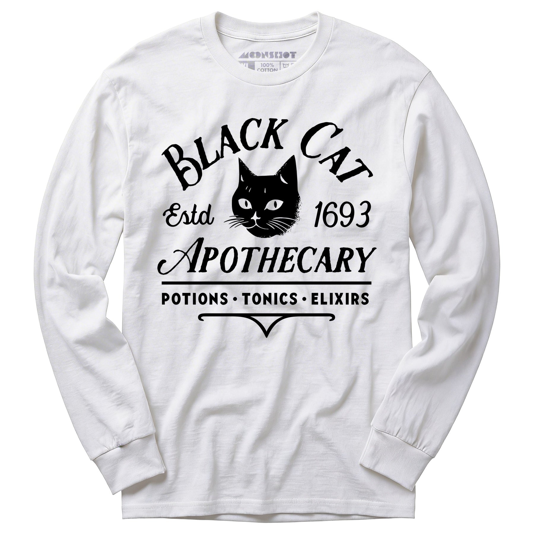 Black Cat Apothecary - Long Sleeve T-Shirt