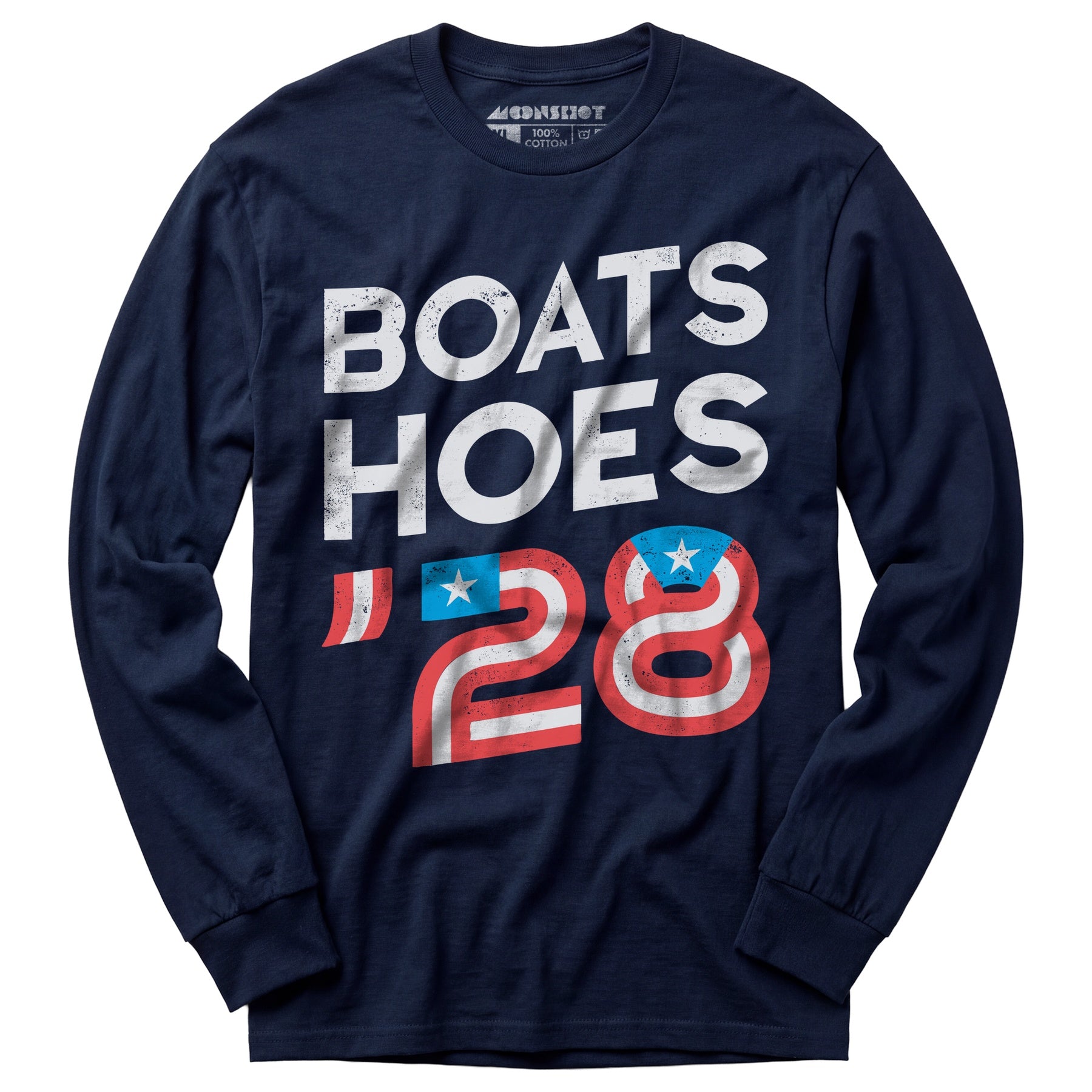 Boats & Hoes '28 - Long Sleeve T-Shirt