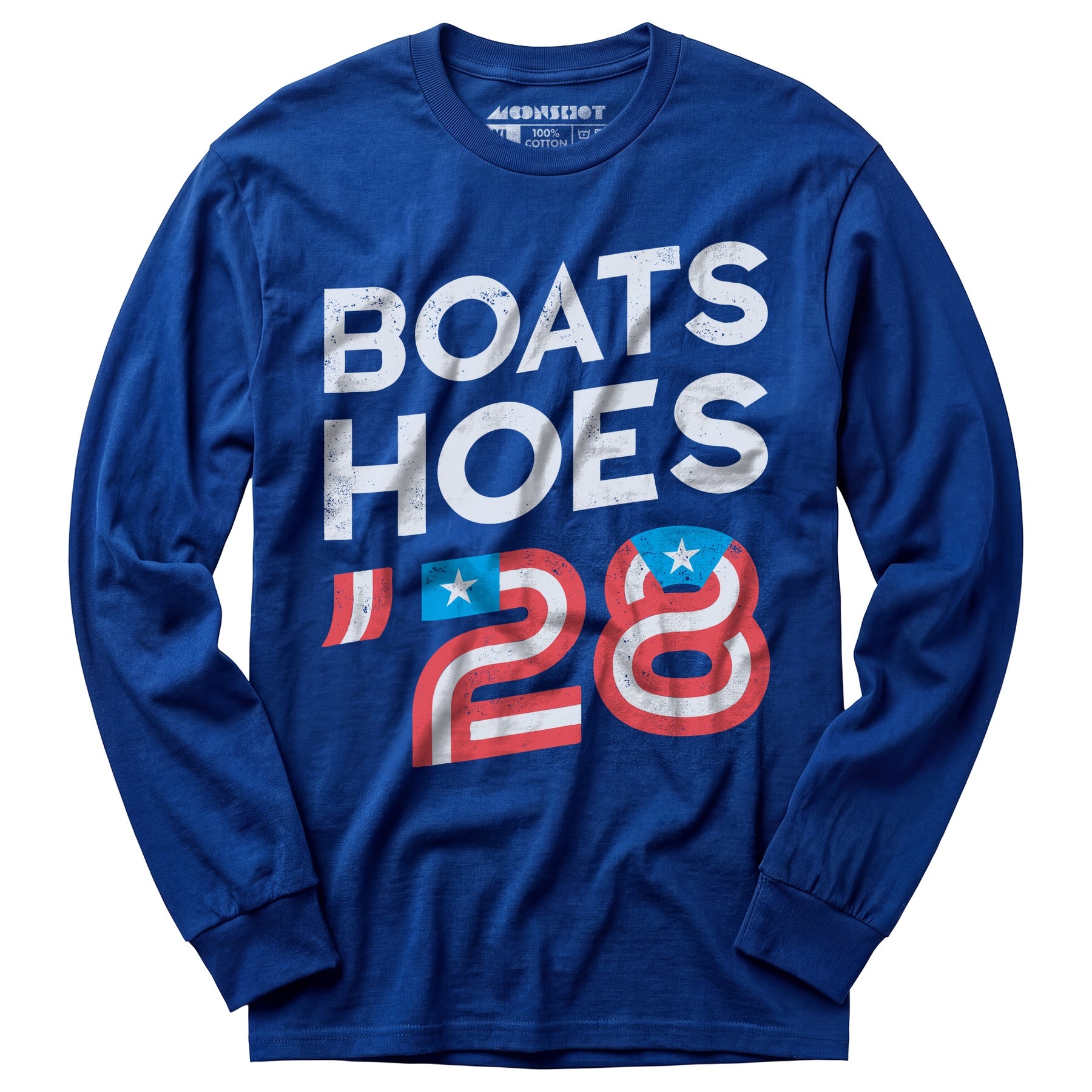 Boats & Hoes '28 - Long Sleeve T-Shirt