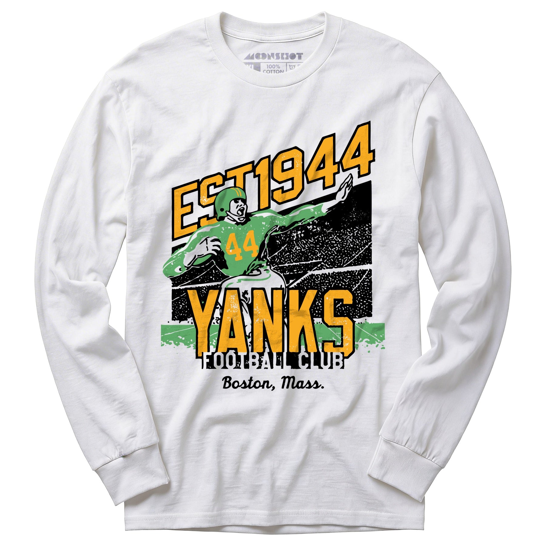 Boston Yanks - Massachusetts - Vintage Defunct Football Teams - Long Sleeve T-Shirt