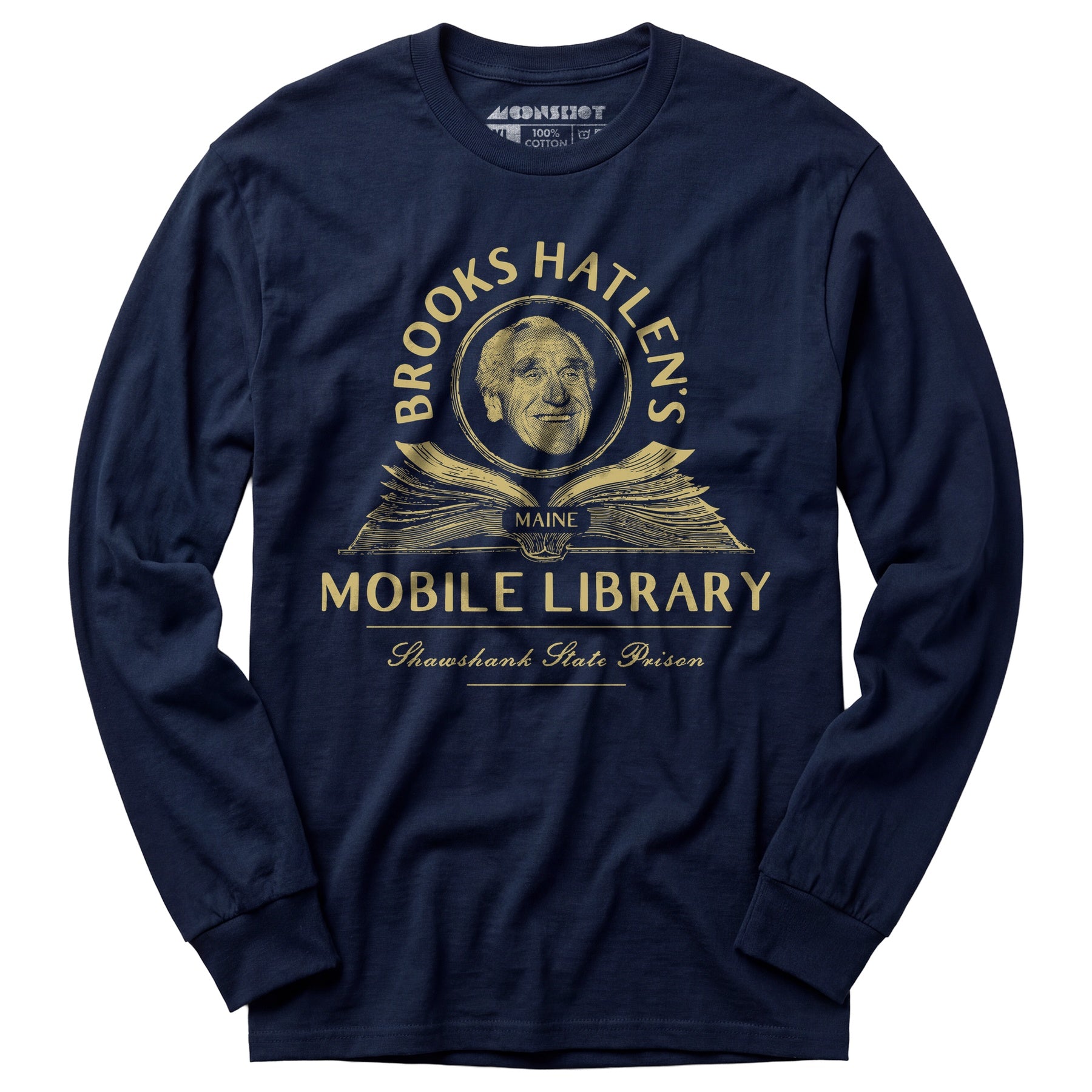 Brooks Hatlen's Mobile Library - Long Sleeve T-Shirt