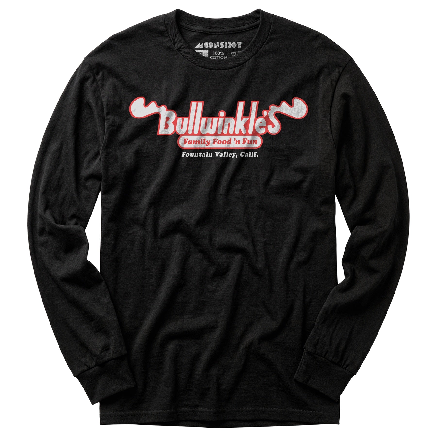 Bullwinkles - Fountain Valley, CA - Vintage Amusement Park - Long Sleeve T-Shirt