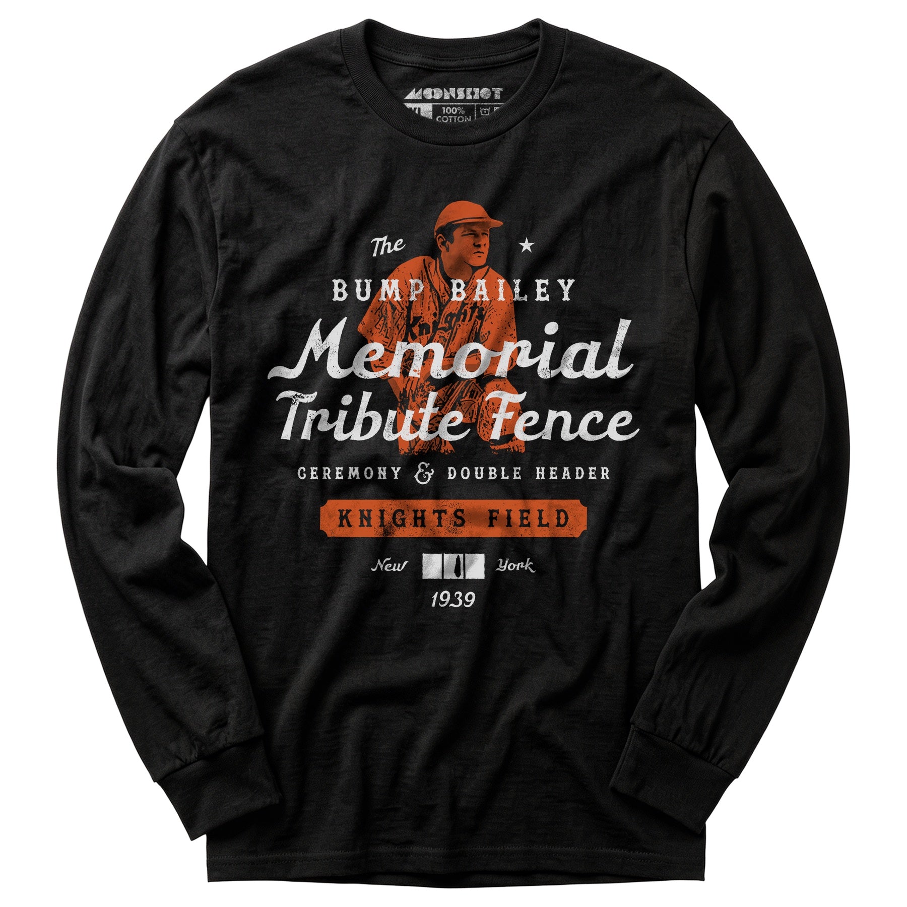 Bump Bailey Memorial Tribute Fence - Long Sleeve T-Shirt