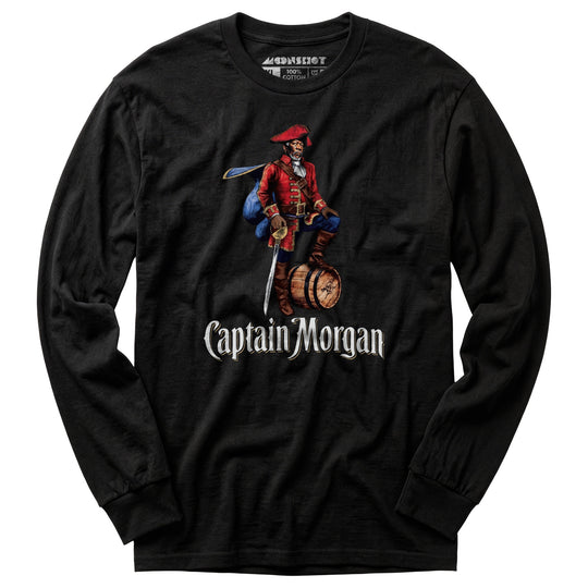 Captain Morgan Freeman - Long Sleeve T-Shirt