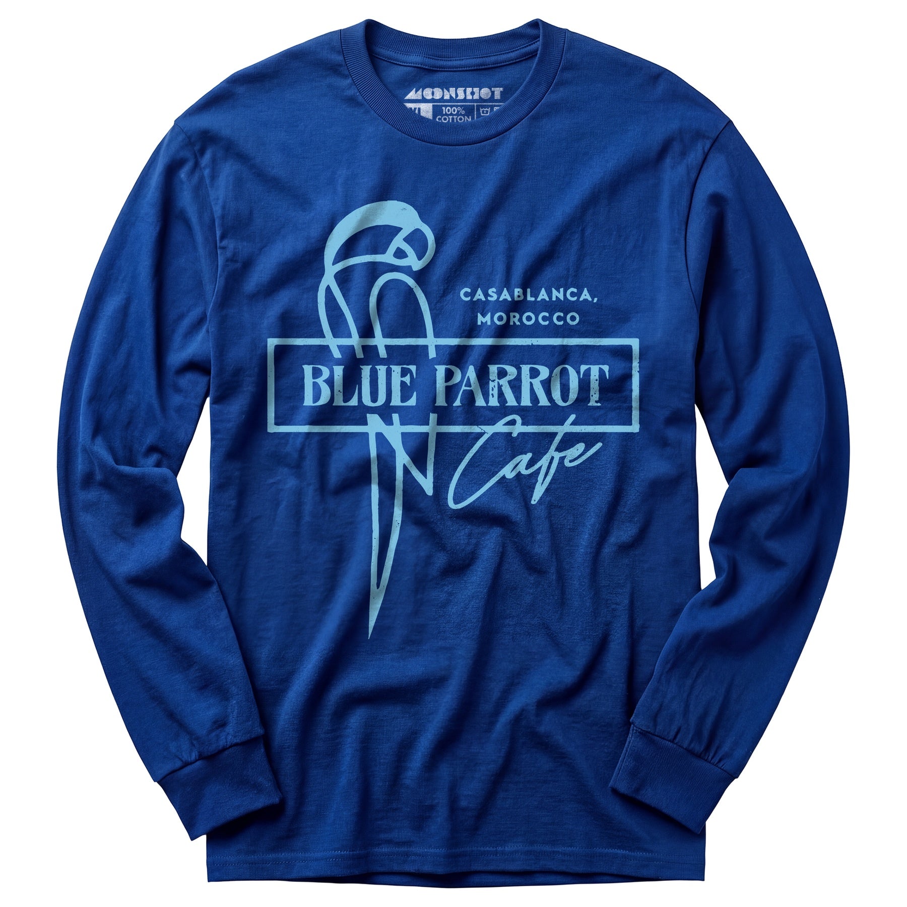 Casablanca - Blue Parrot Cafe - Long Sleeve T-Shirt