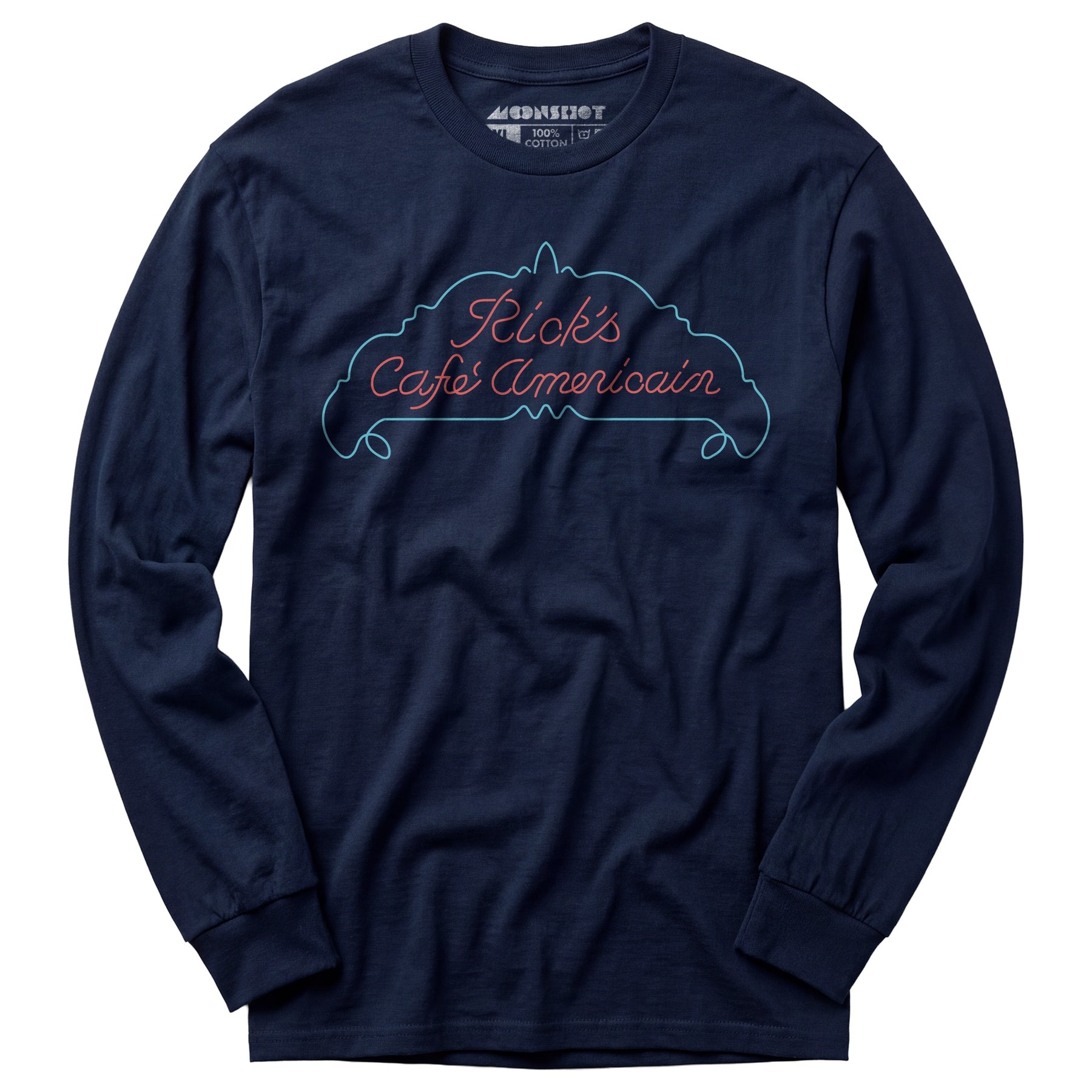 Casablanca - Rick's Cafe Americain - Long Sleeve T-Shirt
