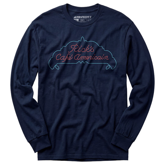 Casablanca - Rick's Cafe Americain - Long Sleeve T-Shirt
