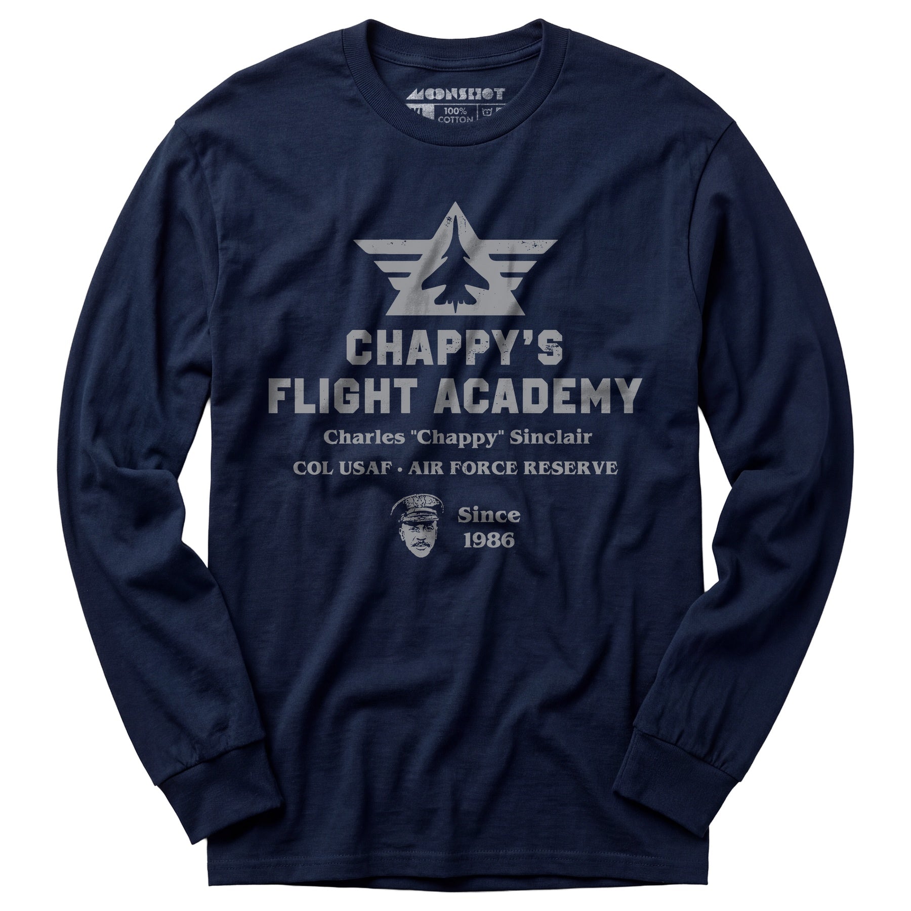 Chappy's Flight Academy - Iron Eagle - Long Sleeve T-Shirt