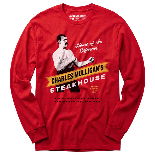 Charles Mulligan's Steakhouse - Parks and Recreation - Long Sleeve T-Shirt
