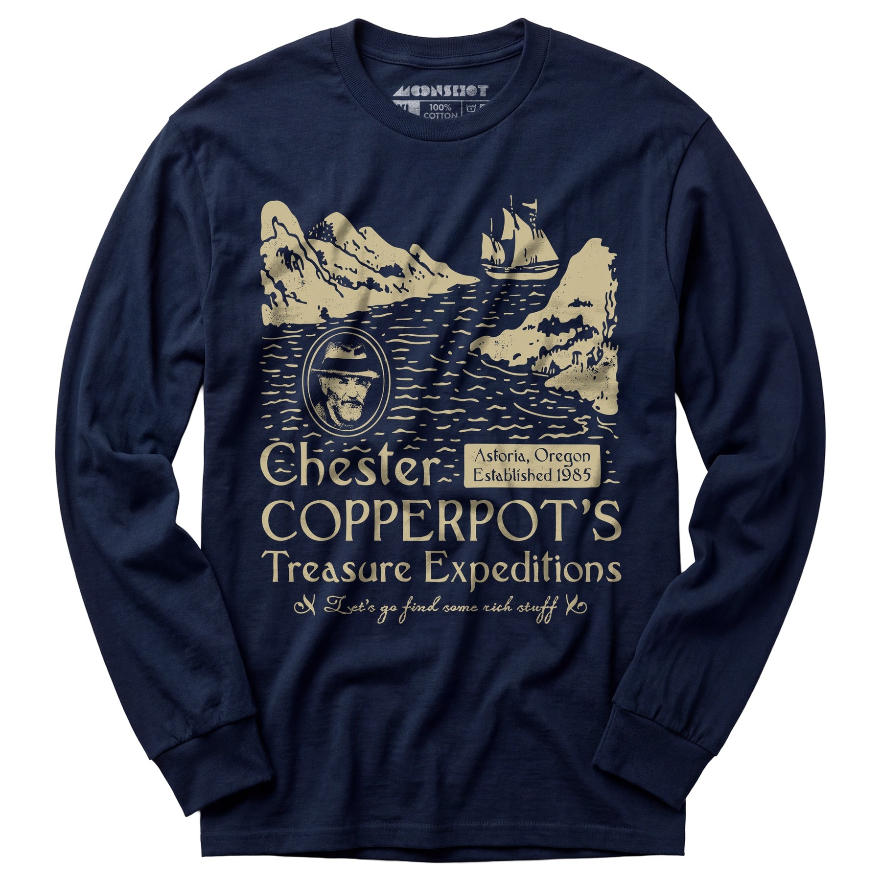 Chester Copperpot's Treasure Expeditions - Long Sleeve T-Shirt