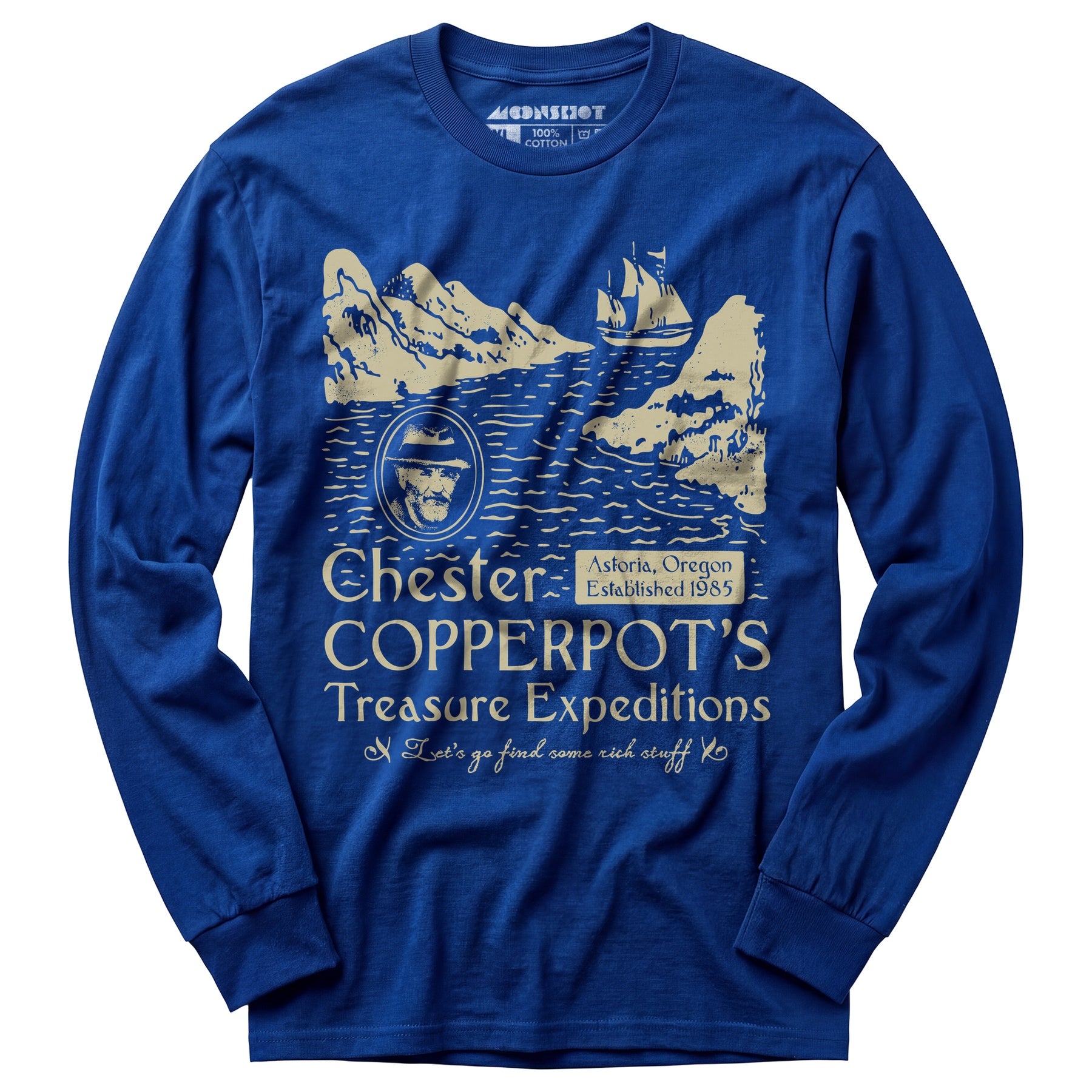 Chester Copperpot's Treasure Expeditions - Long Sleeve T-Shirt