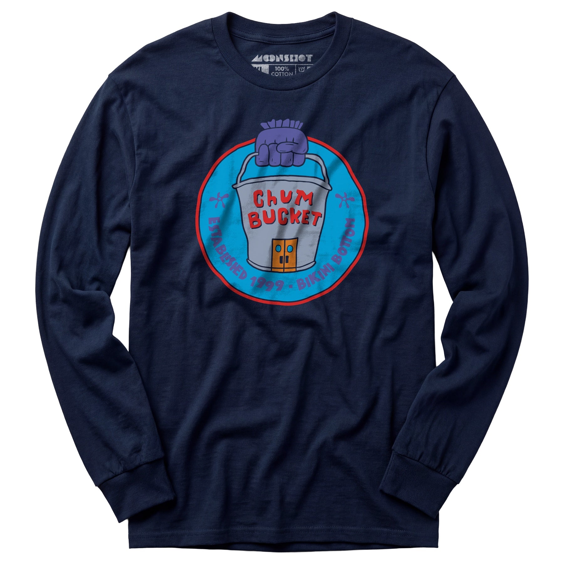Chum Bucket - Bikini Bottom - Long Sleeve T-Shirt