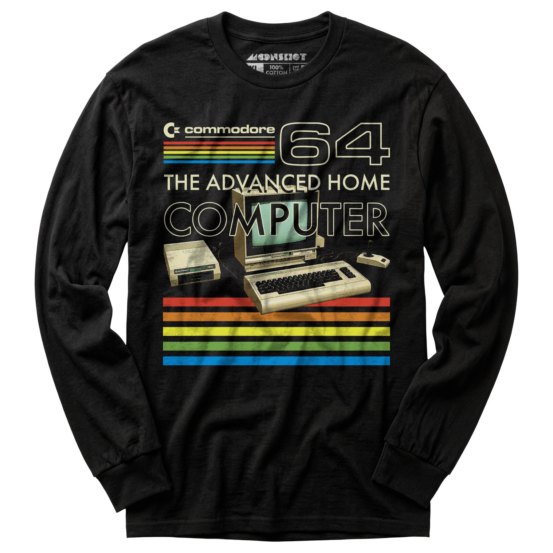 Commodore 64 - The Advanced Home Computer - Long Sleeve T-Shirt
