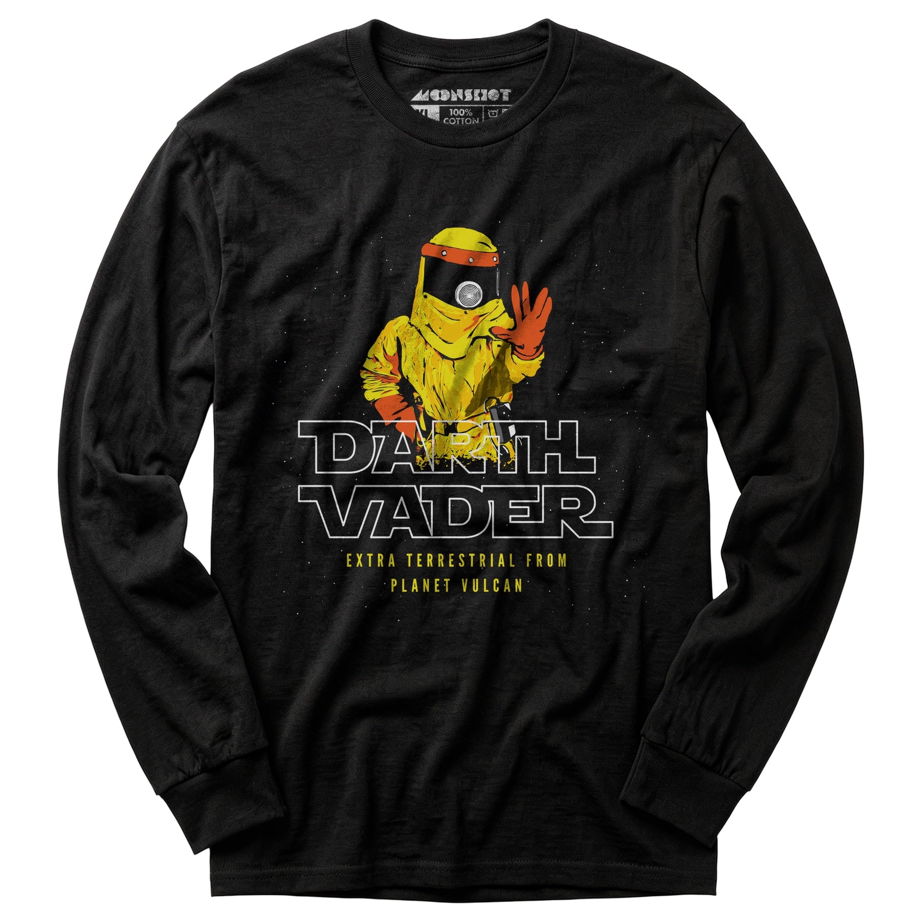 Darth Vader Planet Vulcan Parody - Long Sleeve T-Shirt