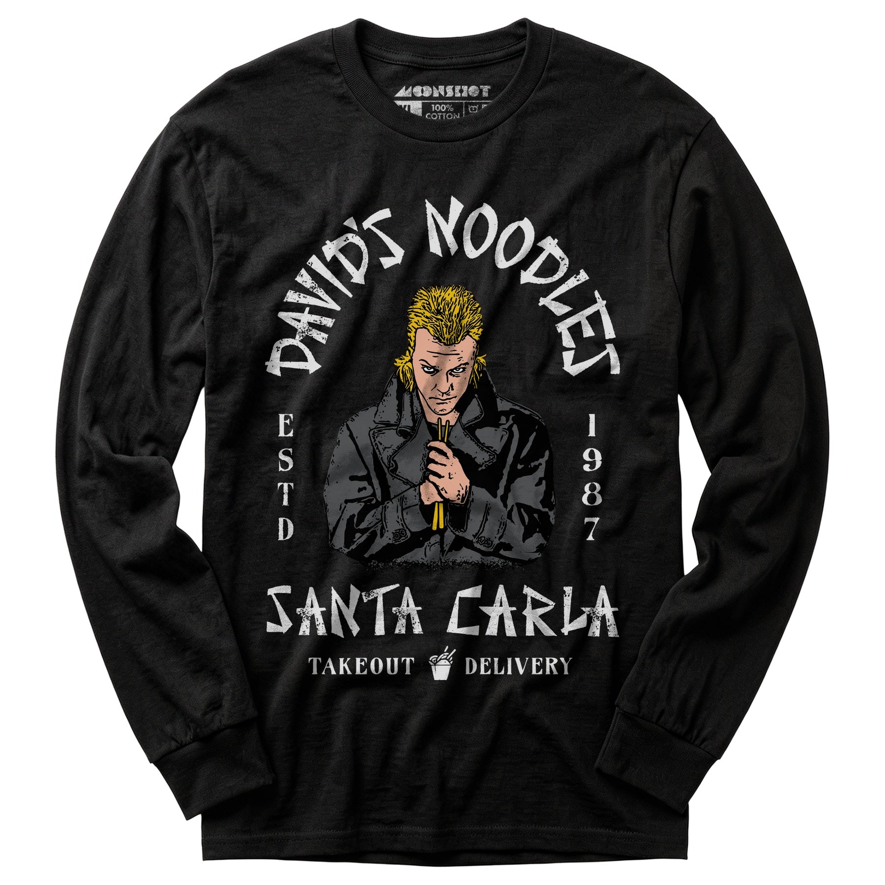 David's Noodles - Takeout & Delivery - Long Sleeve T-Shirt
