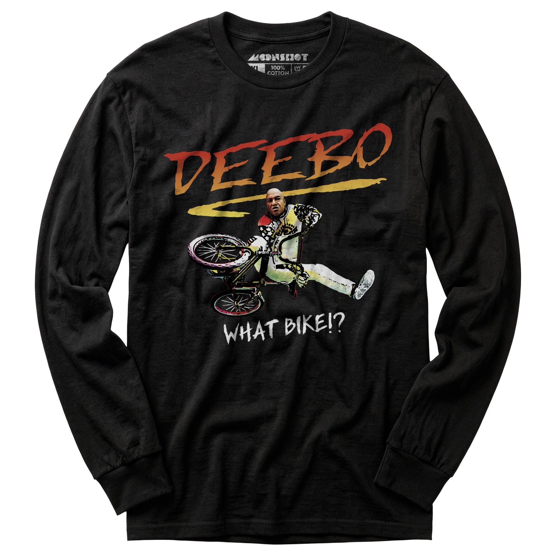 Deebo Rad BMX Bike Parody Mashup - Long Sleeve T-Shirt