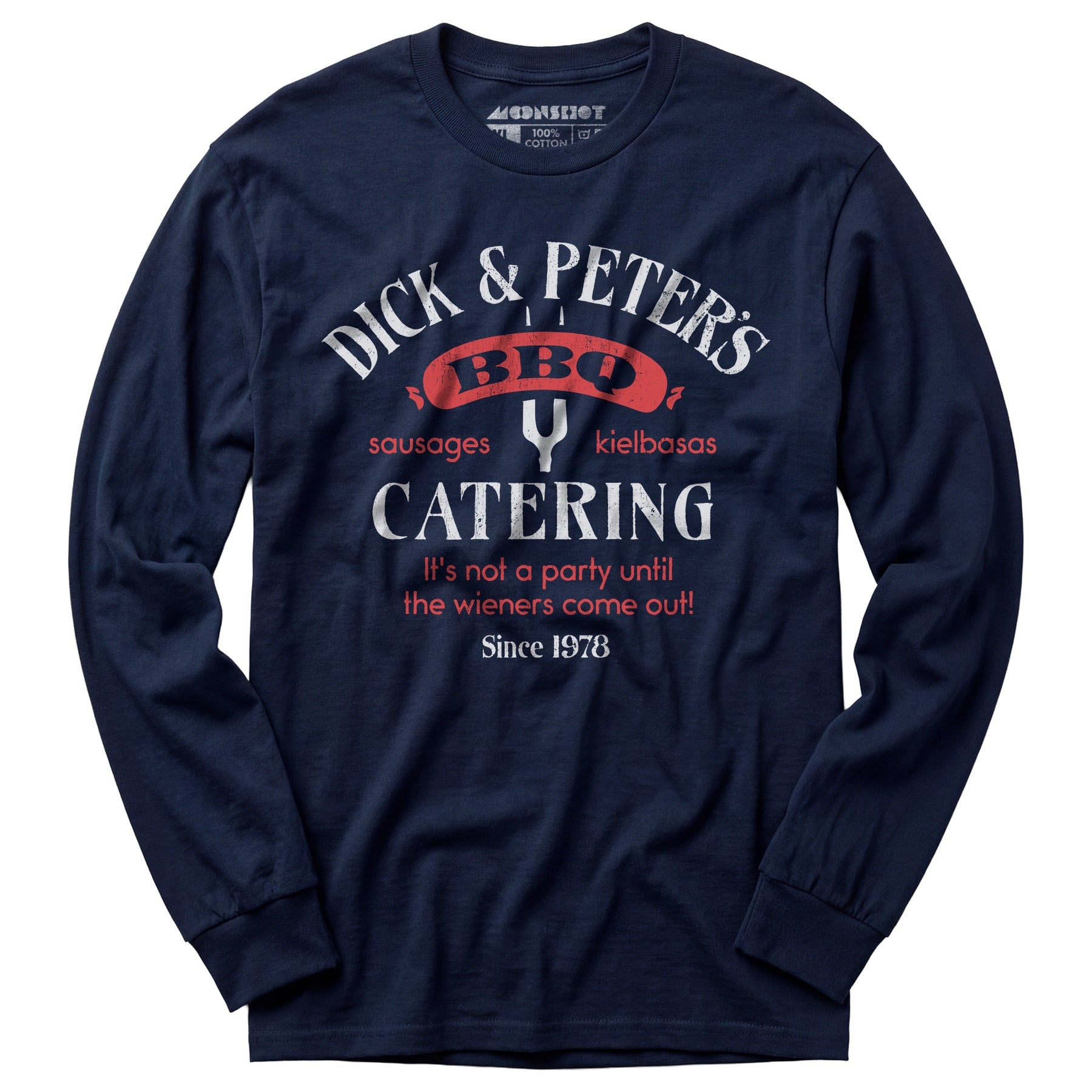 Dick & Peter's BBQ Catering - Long Sleeve T-Shirt