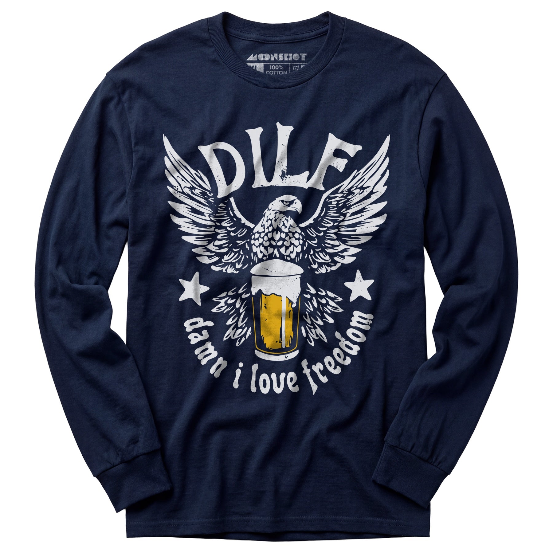 DILF - Damn I Love Freedom - Long Sleeve T-Shirt