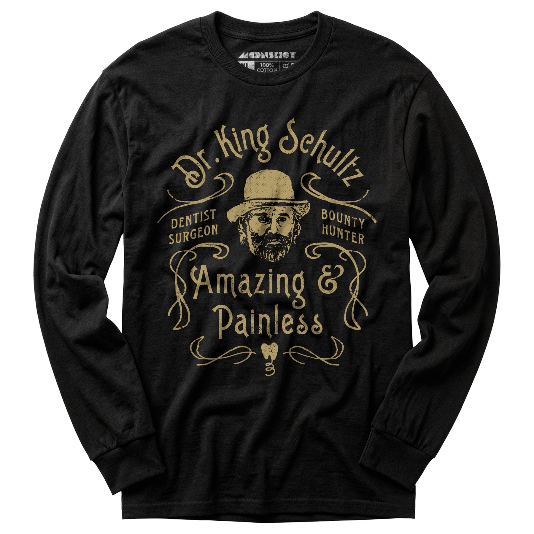 Django - Dr. King Schultz - Long Sleeve T-Shirt