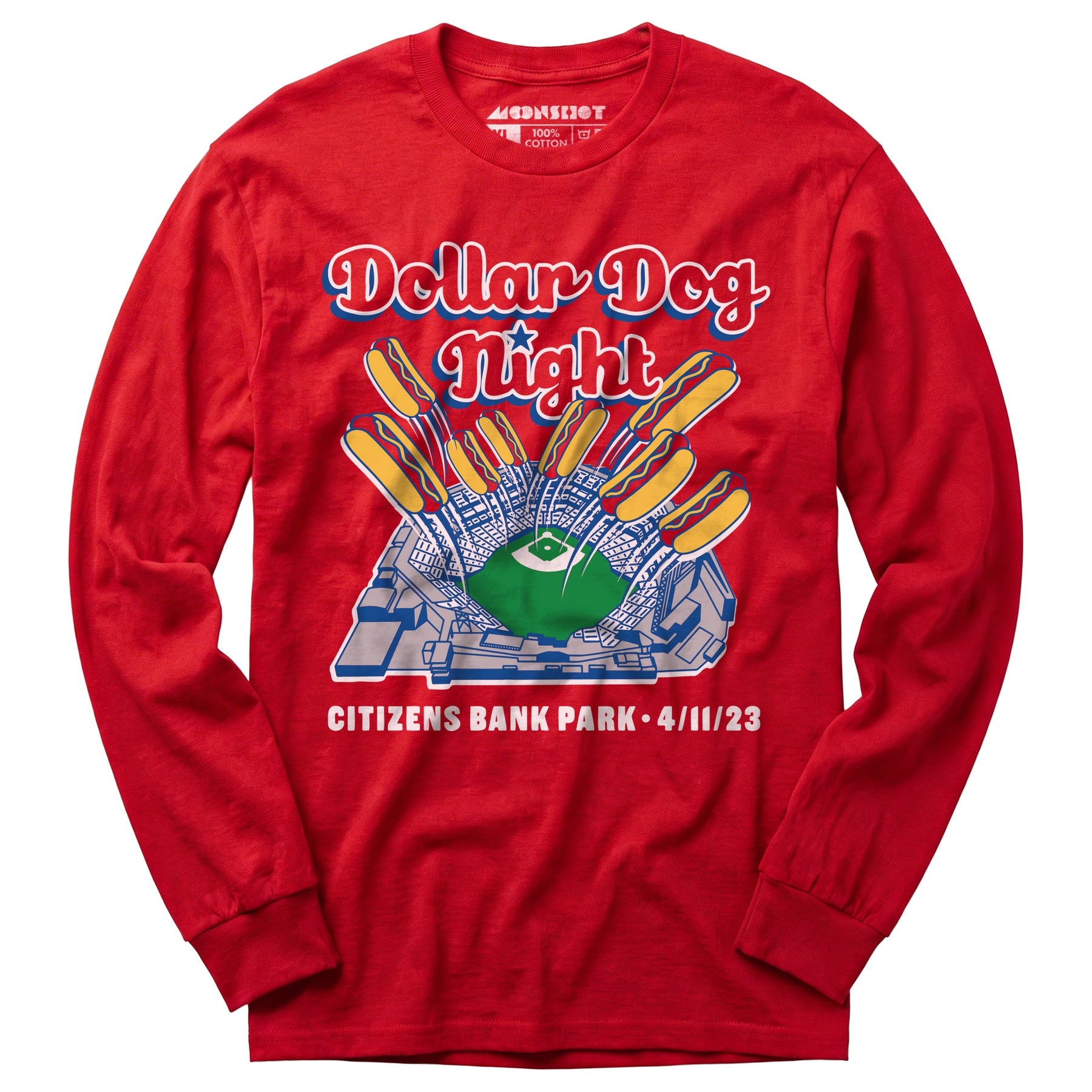 Dollar Dog Night - Long Sleeve T-Shirt