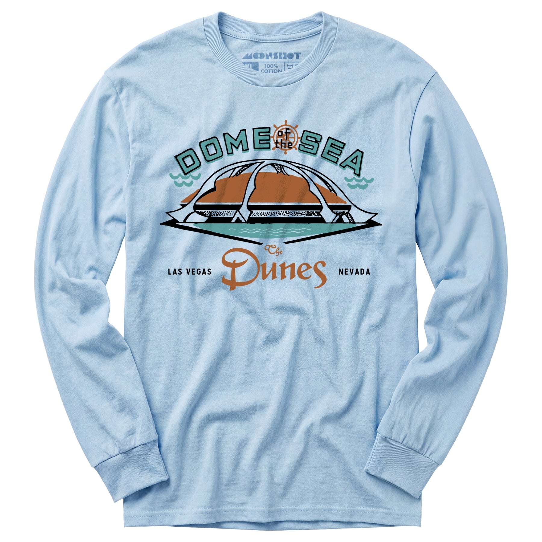 Dome of the Sea at the Dunes - Vintage Las Vegas - Long Sleeve T-Shirt