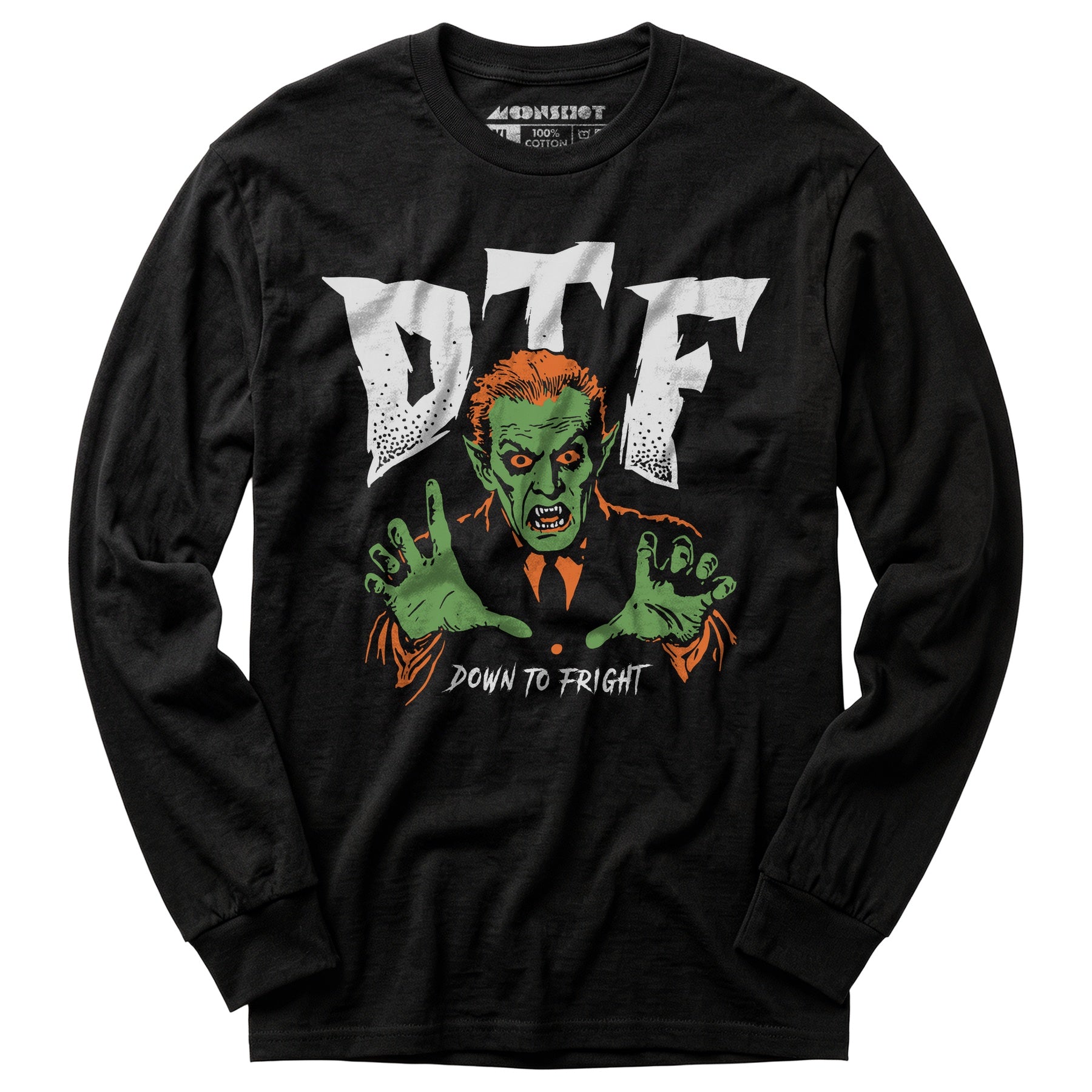 DTF Down to Fright - Long Sleeve T-Shirt