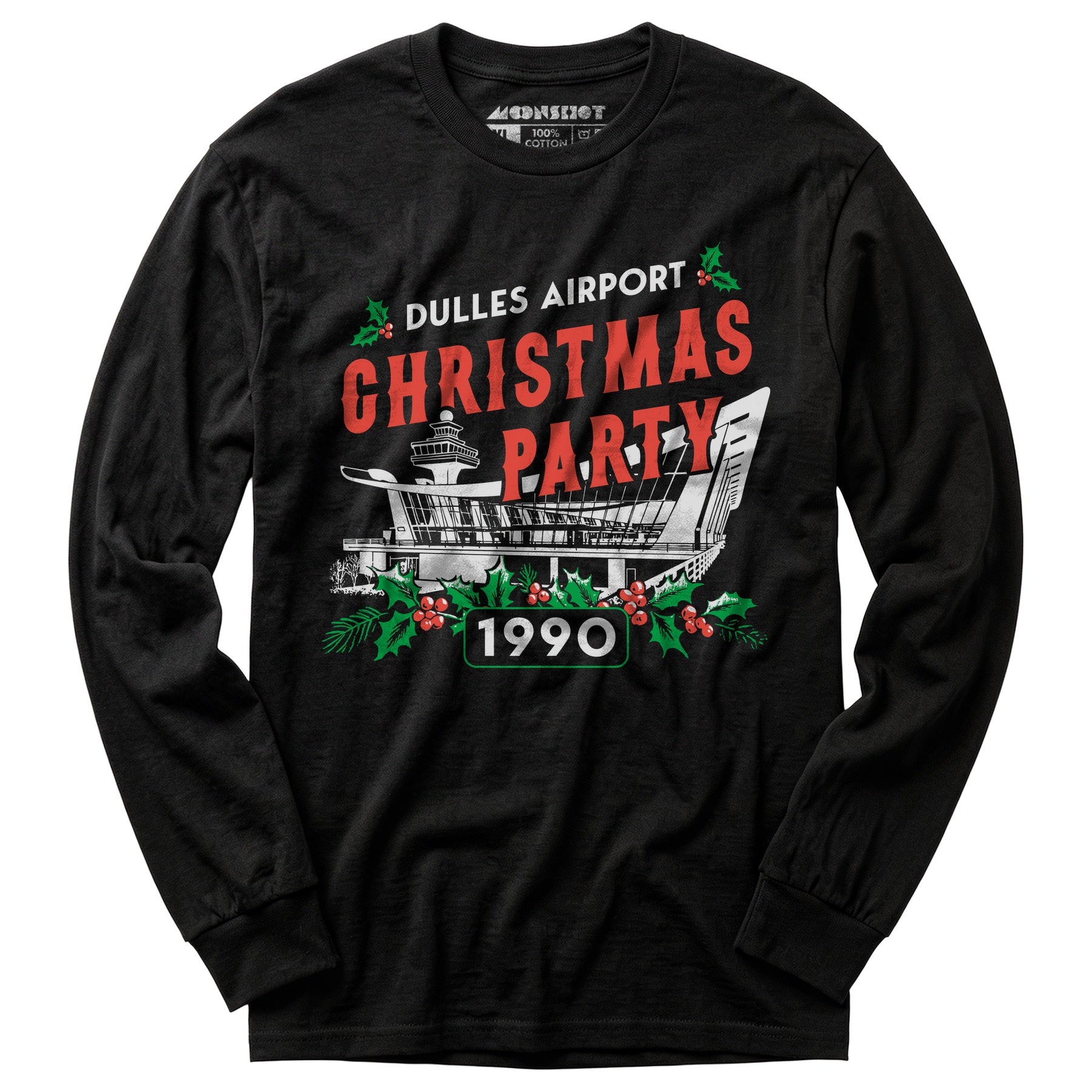 Dulles Airport Christmas Party 1990 - Long Sleeve T-Shirt
