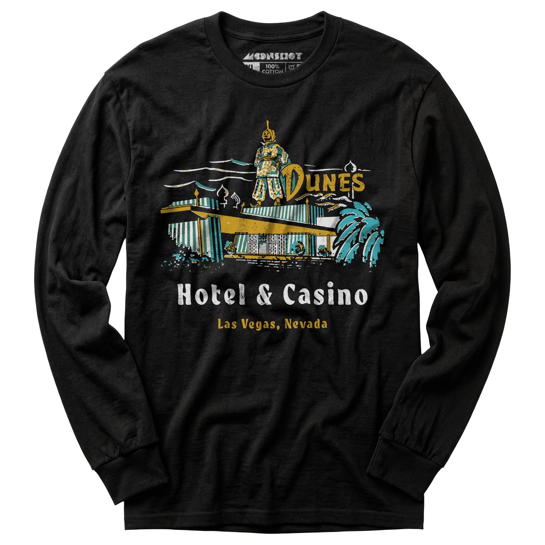 Dunes Hotel & Casino - Vintage Las Vegas - Long Sleeve T-Shirt